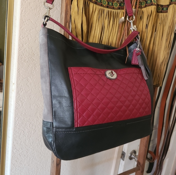 Coach Park Quilted Color Block Hobo CrossbodyProduct Code: 2829756 - Picture 8 of 15